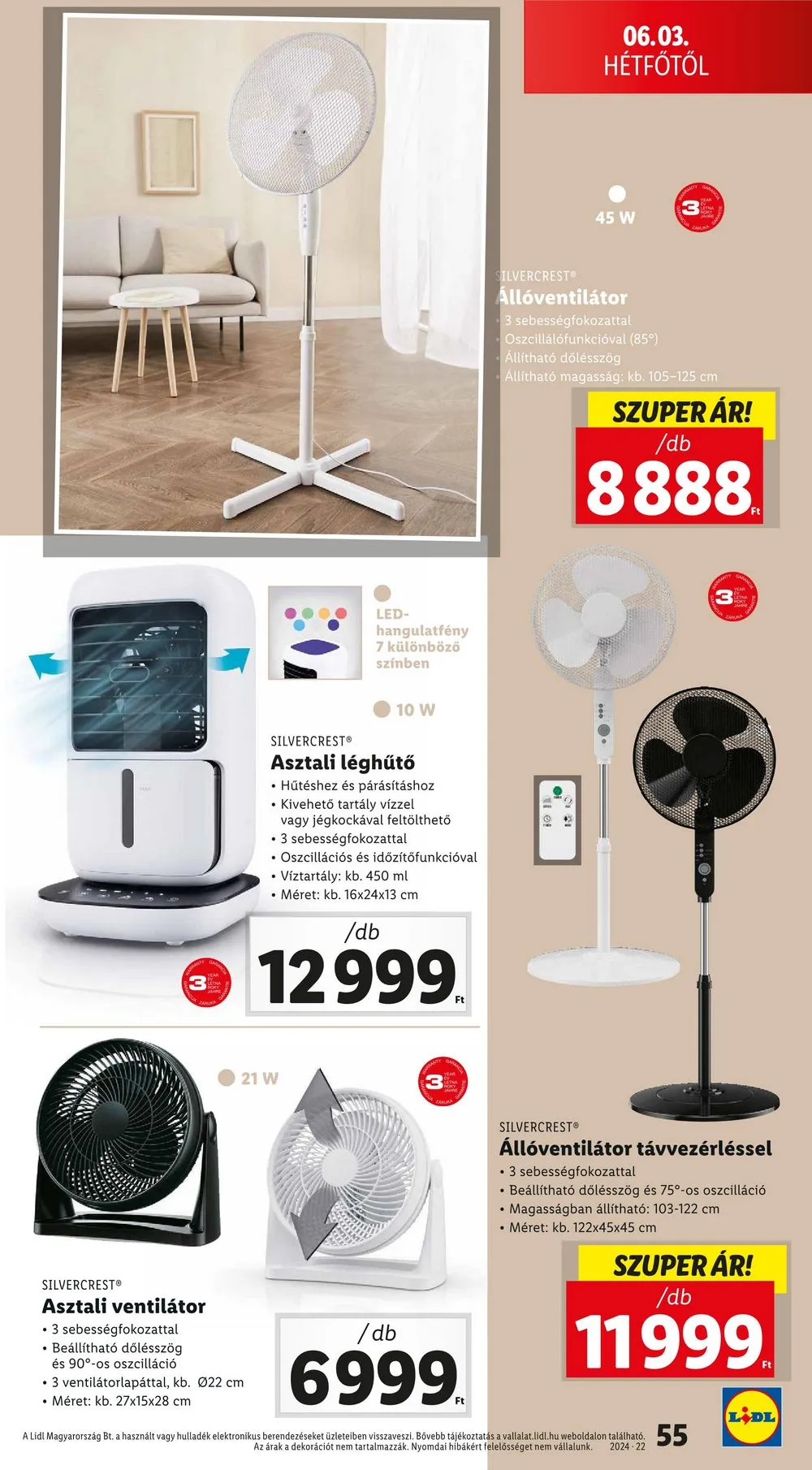 Lidl akciós újság 05.30–06.05 – 55. oldal