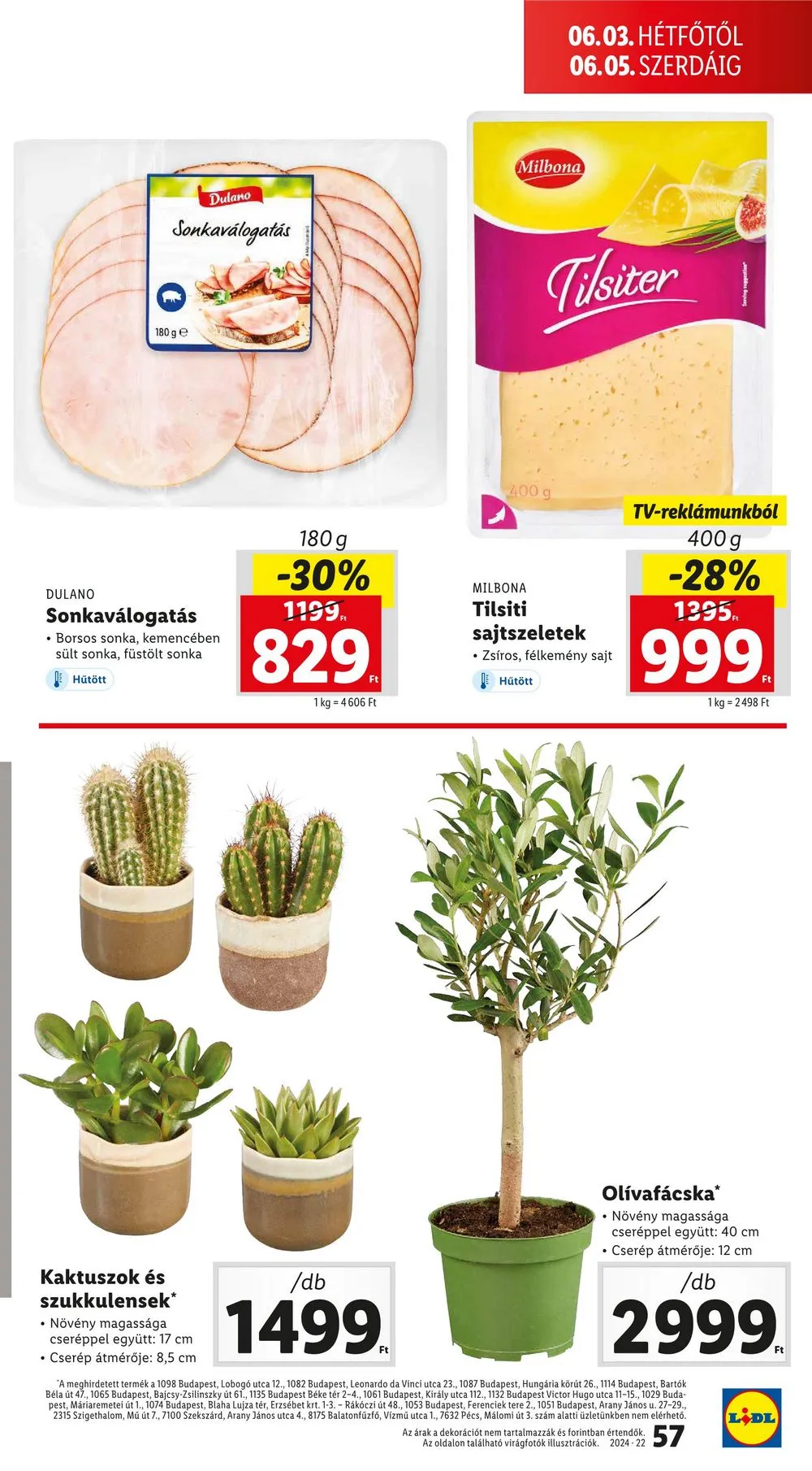 Lidl akciós újság 05.30–06.05 – 57. oldal