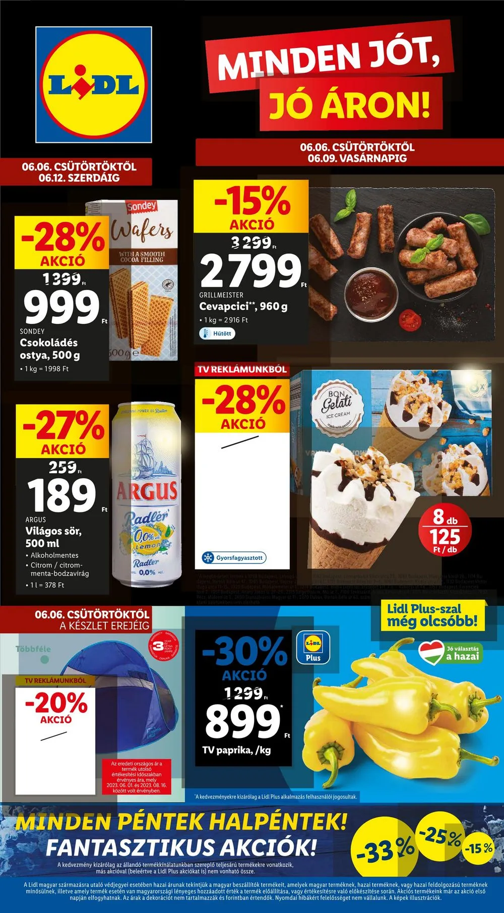 Lidl akciós újság 06.06–06.12