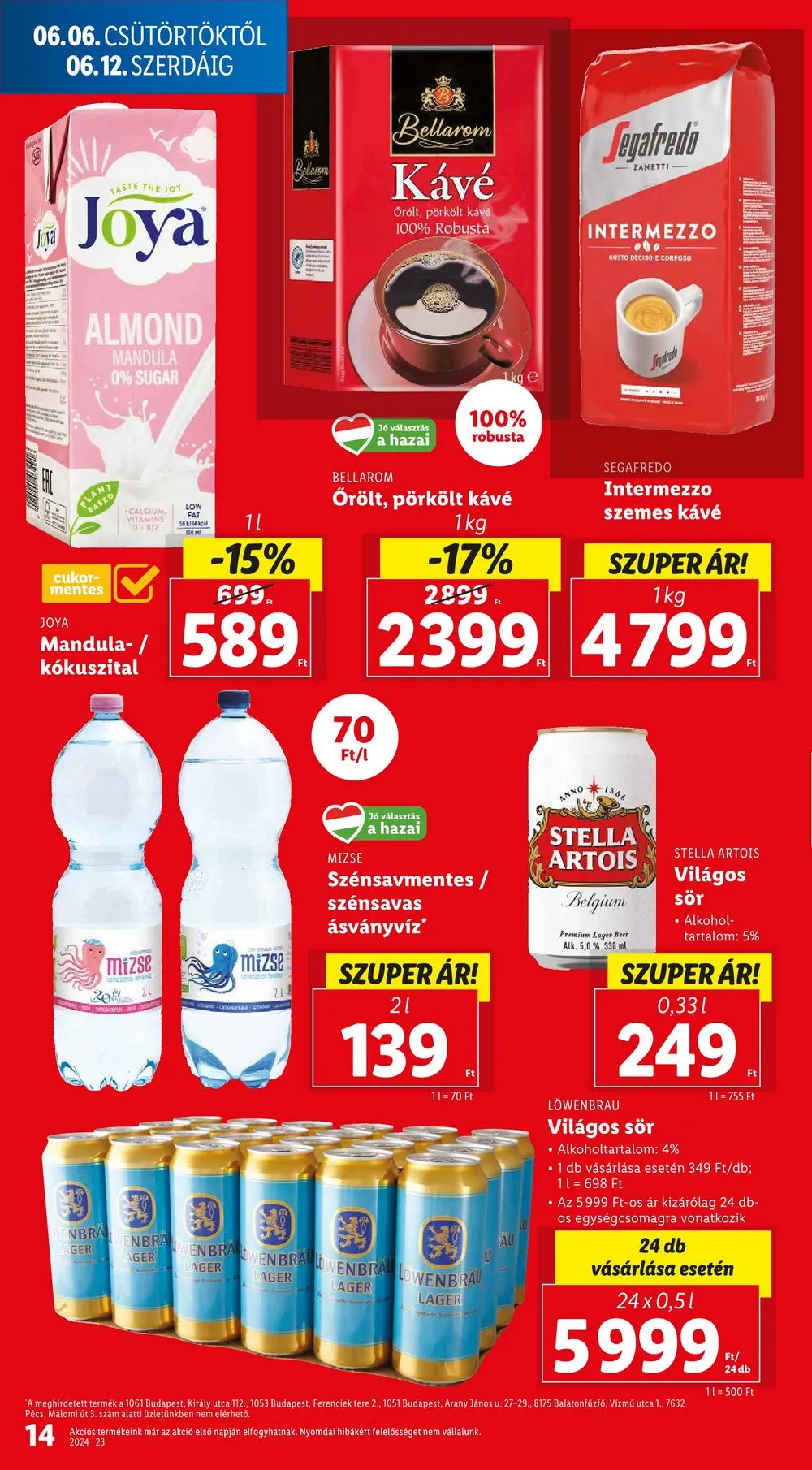 Lidl akciós újság 06.06–06.12 – 14. oldal