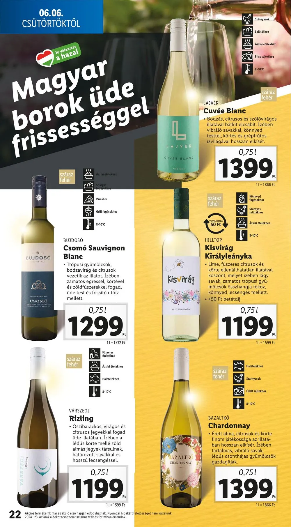 Lidl akciós újság 06.06–06.12 – 22. oldal