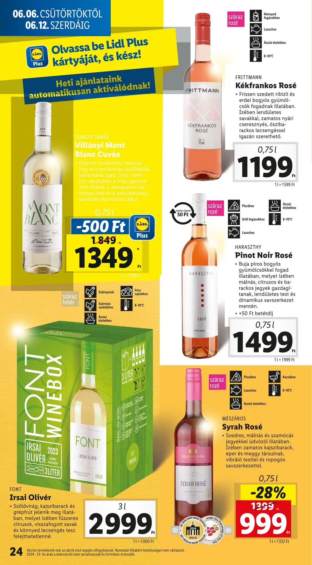 Lidl akciós újság 06.06–06.12 – 24. oldal