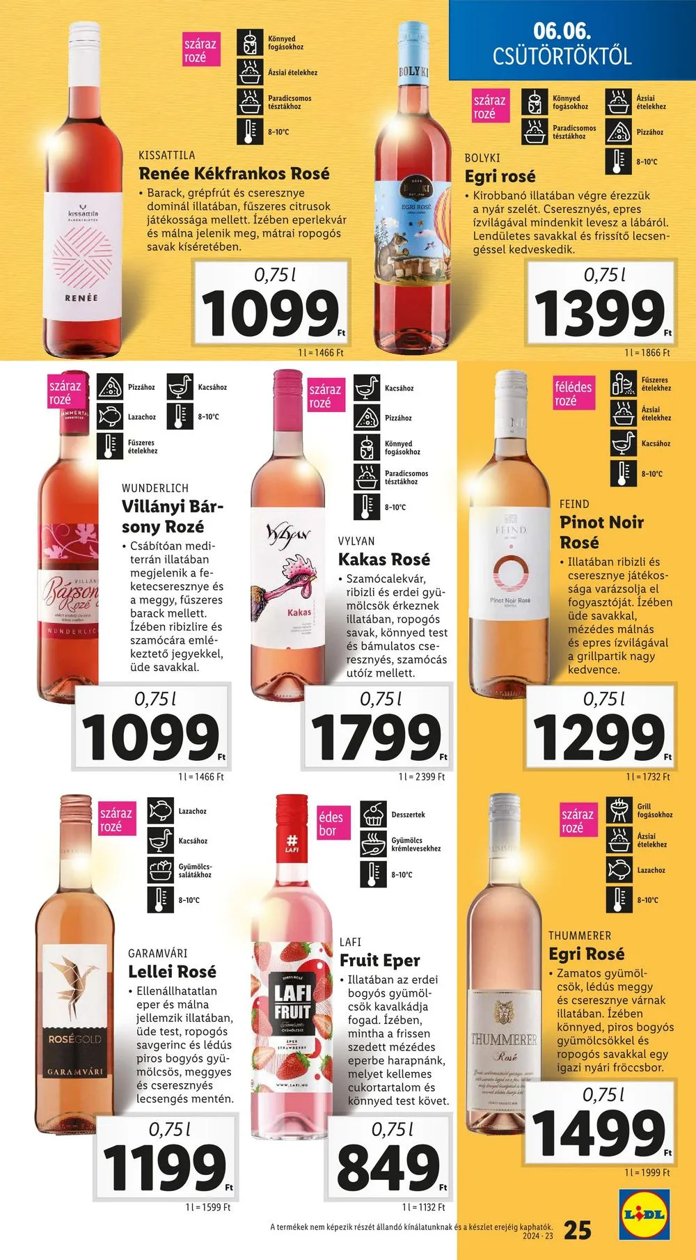 Lidl akciós újság 06.06–06.12 – 25. oldal