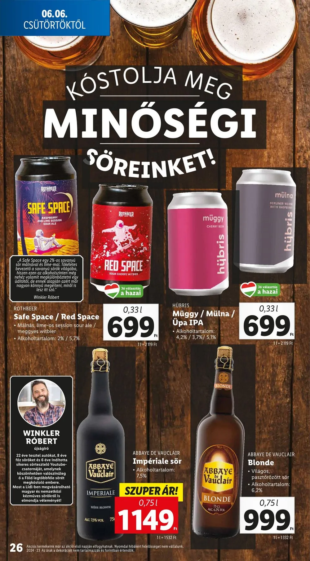 Lidl akciós újság 06.06–06.12 – 26. oldal