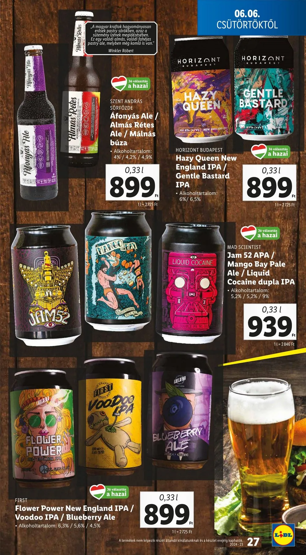 Lidl akciós újság 06.06–06.12 – 27. oldal