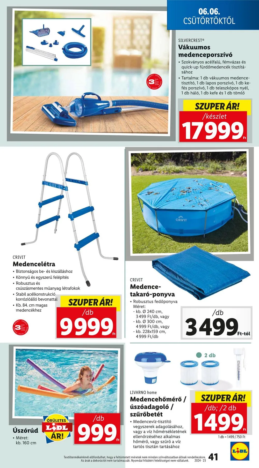 Lidl akciós újság 06.06–06.12 – 41. oldal