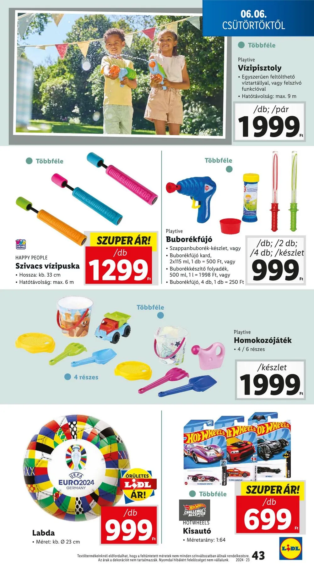 Lidl akciós újság 06.06–06.12 – 43. oldal