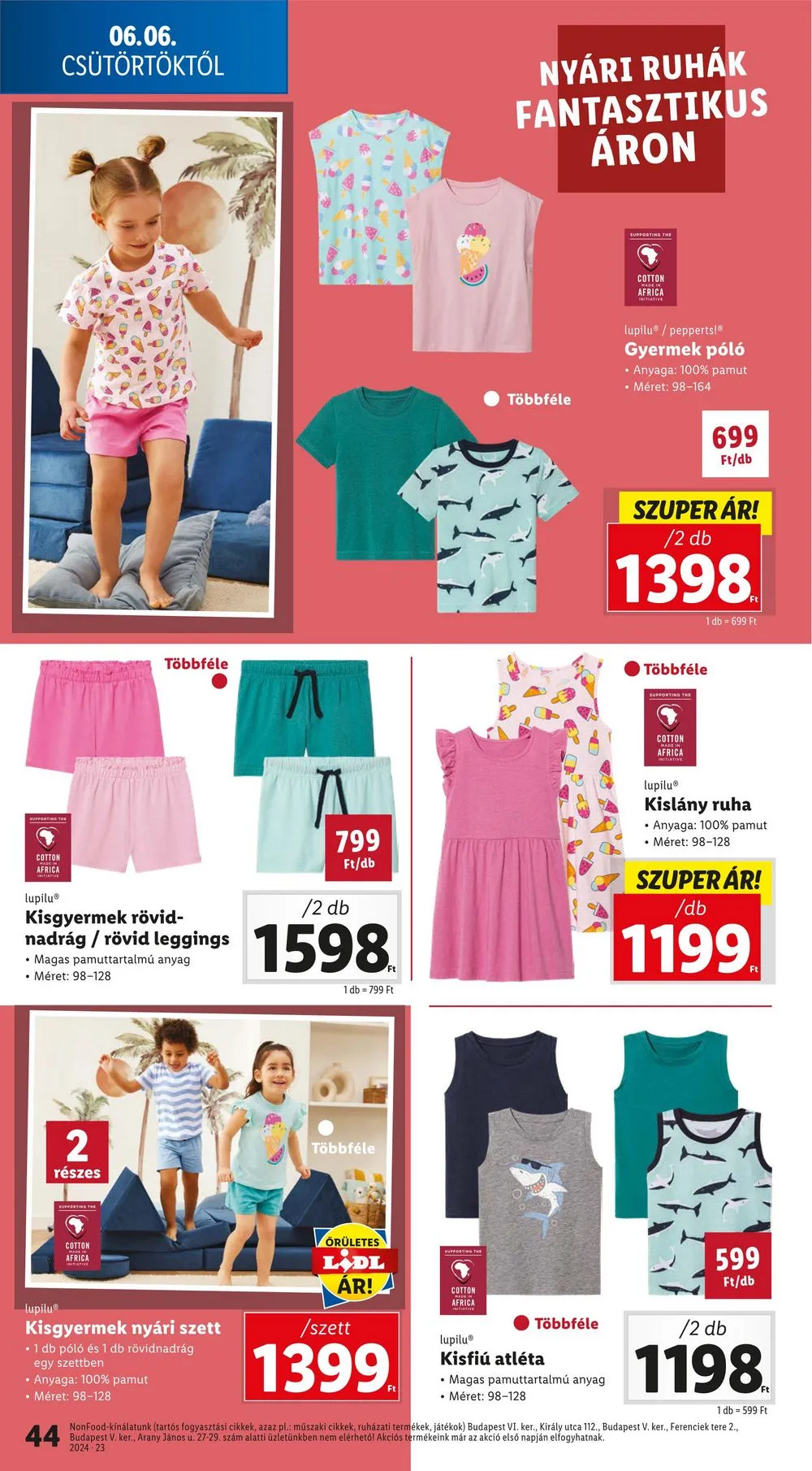 Lidl akciós újság 06.06–06.12 – 44. oldal