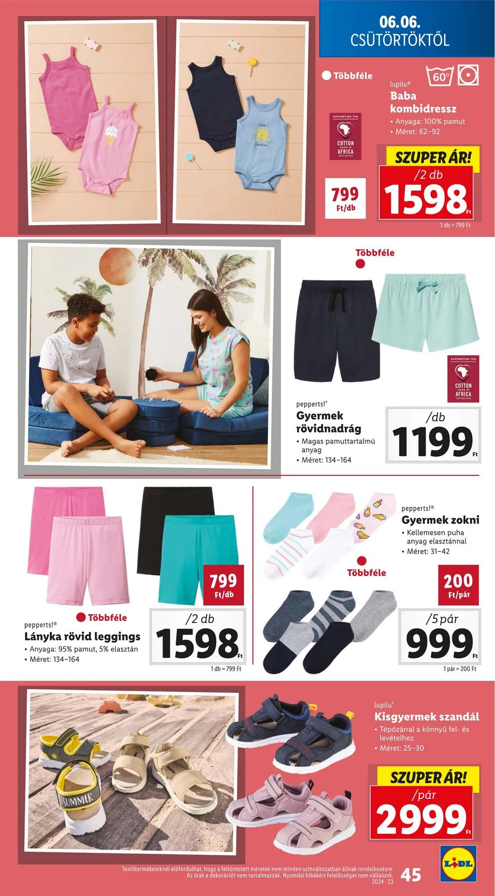 Lidl akciós újság 06.06–06.12 – 45. oldal