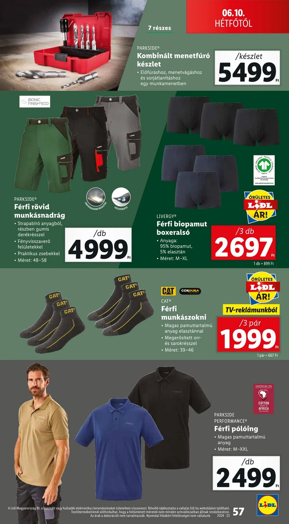 Lidl akciós újság 06.06–06.12 – 57. oldal