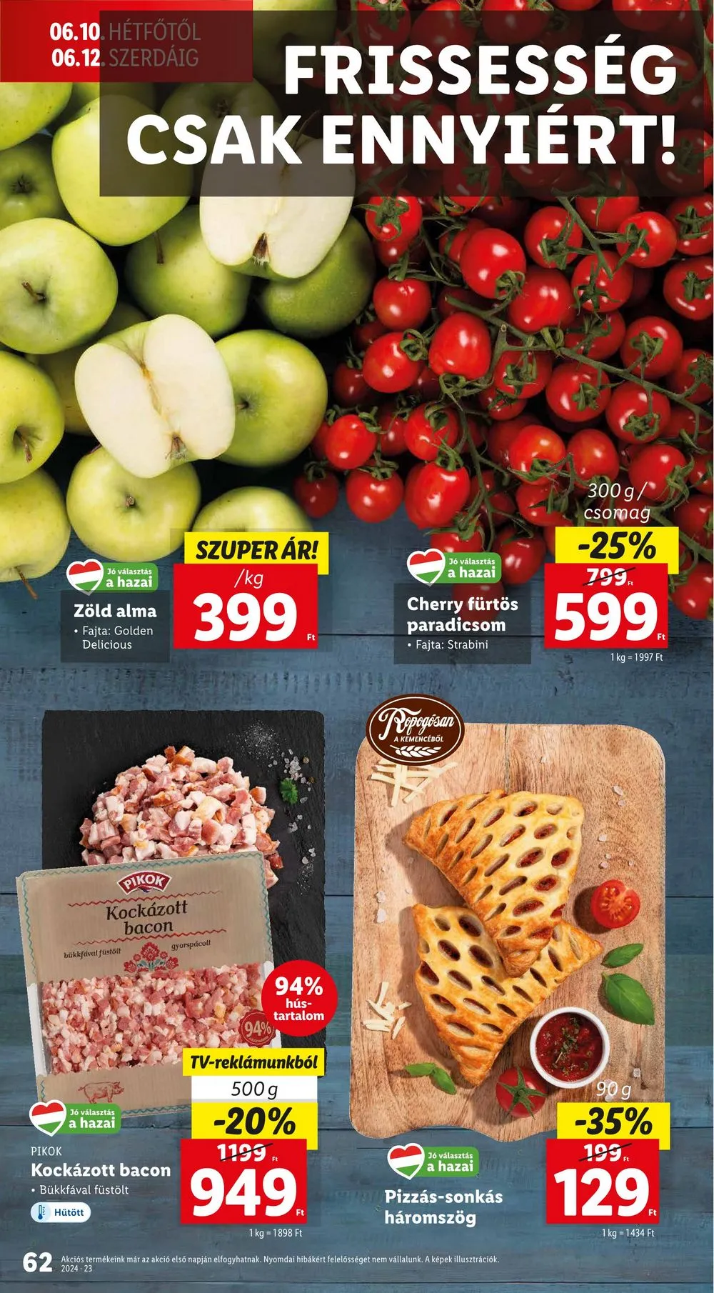 Lidl akciós újság 06.06–06.12 – 62. oldal
