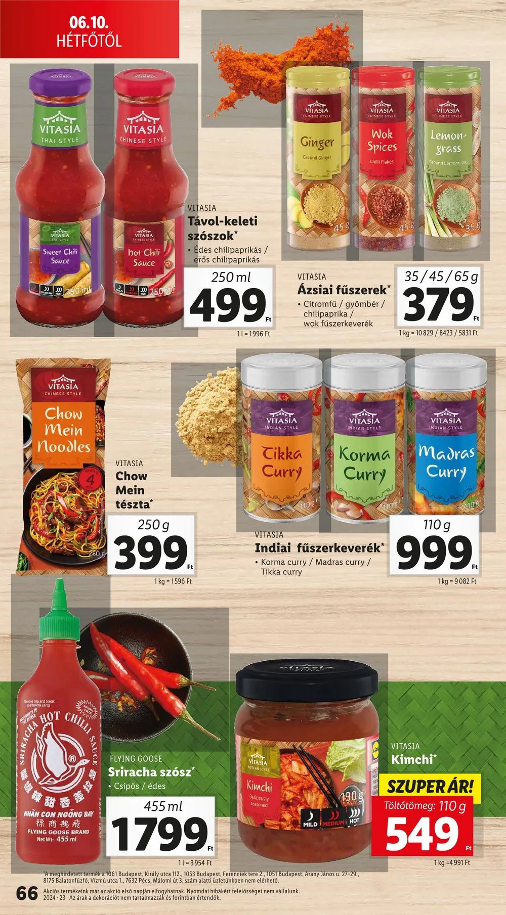 Lidl akciós újság 06.06–06.12 – 66. oldal