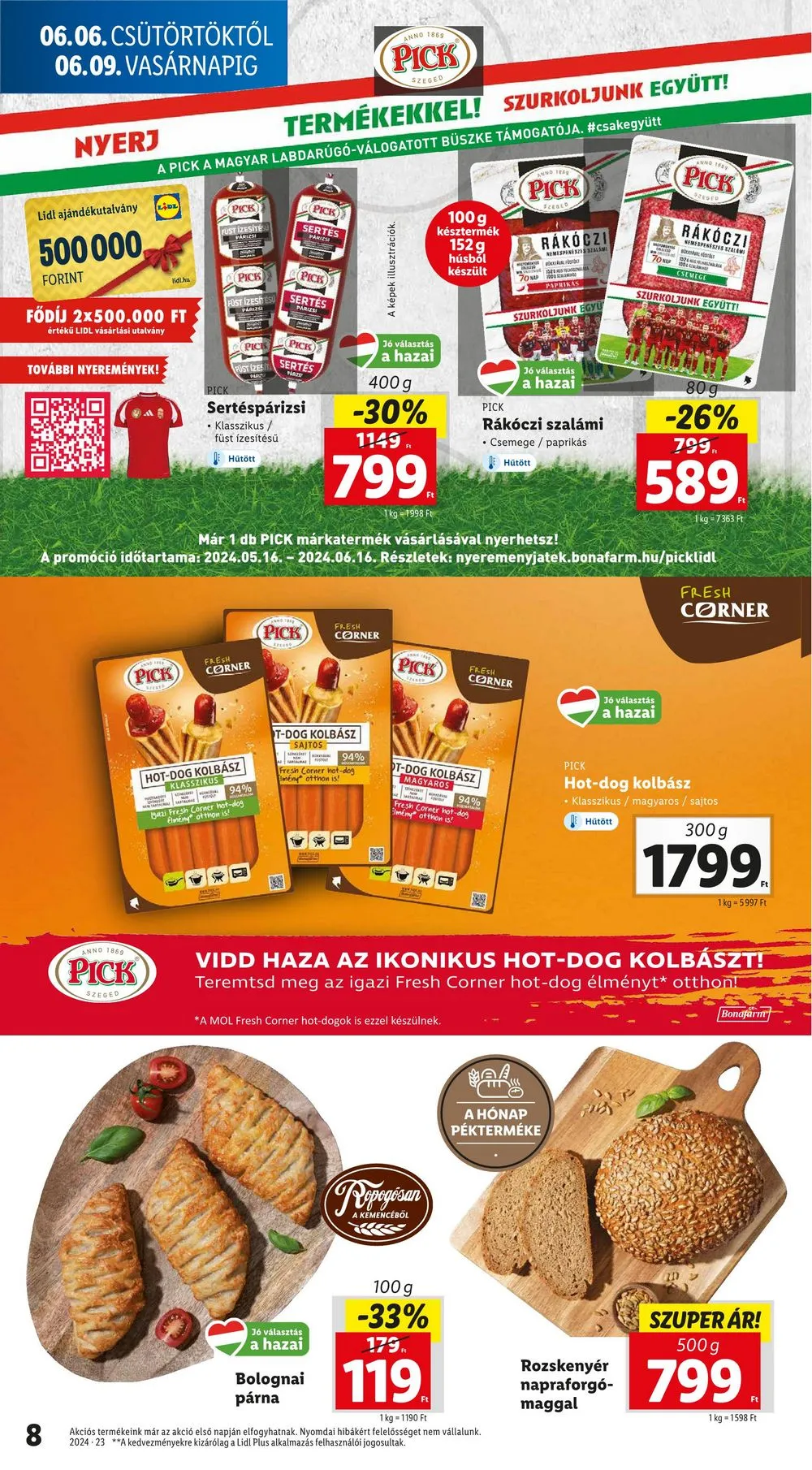Lidl akciós újság 06.06–06.12 – 8. oldal