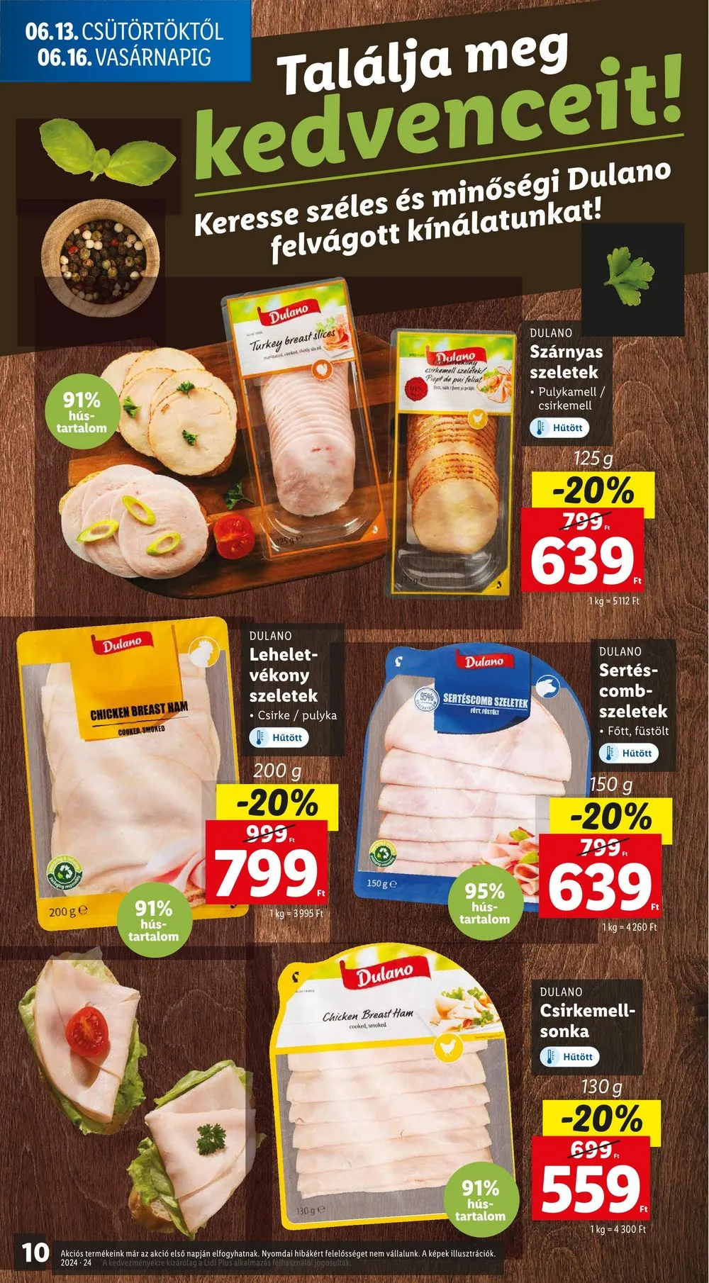 Lidl akciós újság 06.13–06.19 – 10. oldal