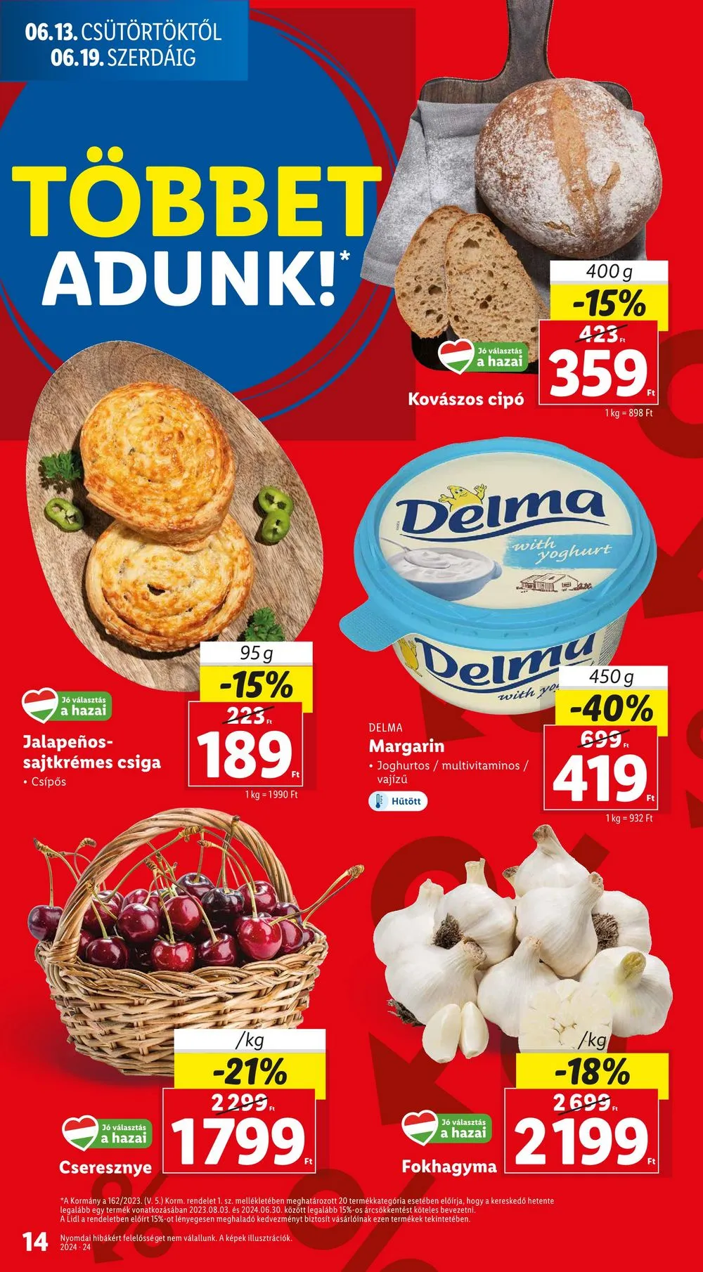 Lidl akciós újság 06.13–06.19 – 14. oldal