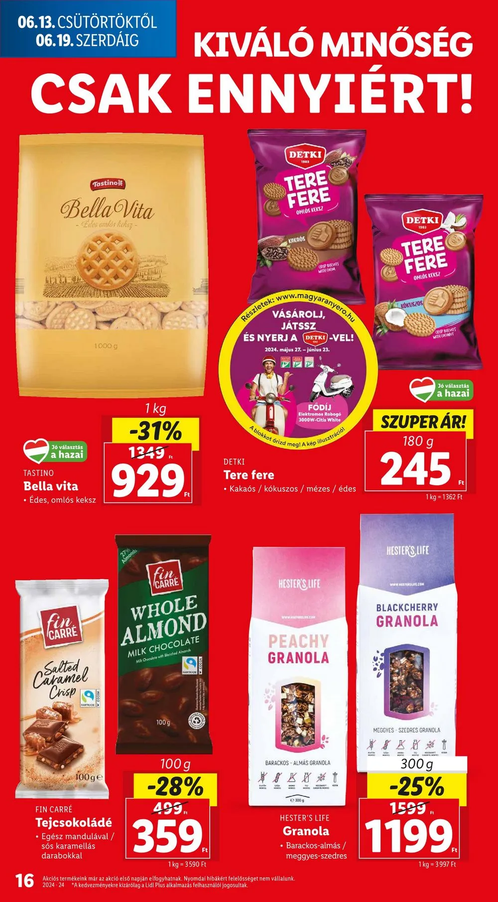 Lidl akciós újság 06.13–06.19 – 16. oldal