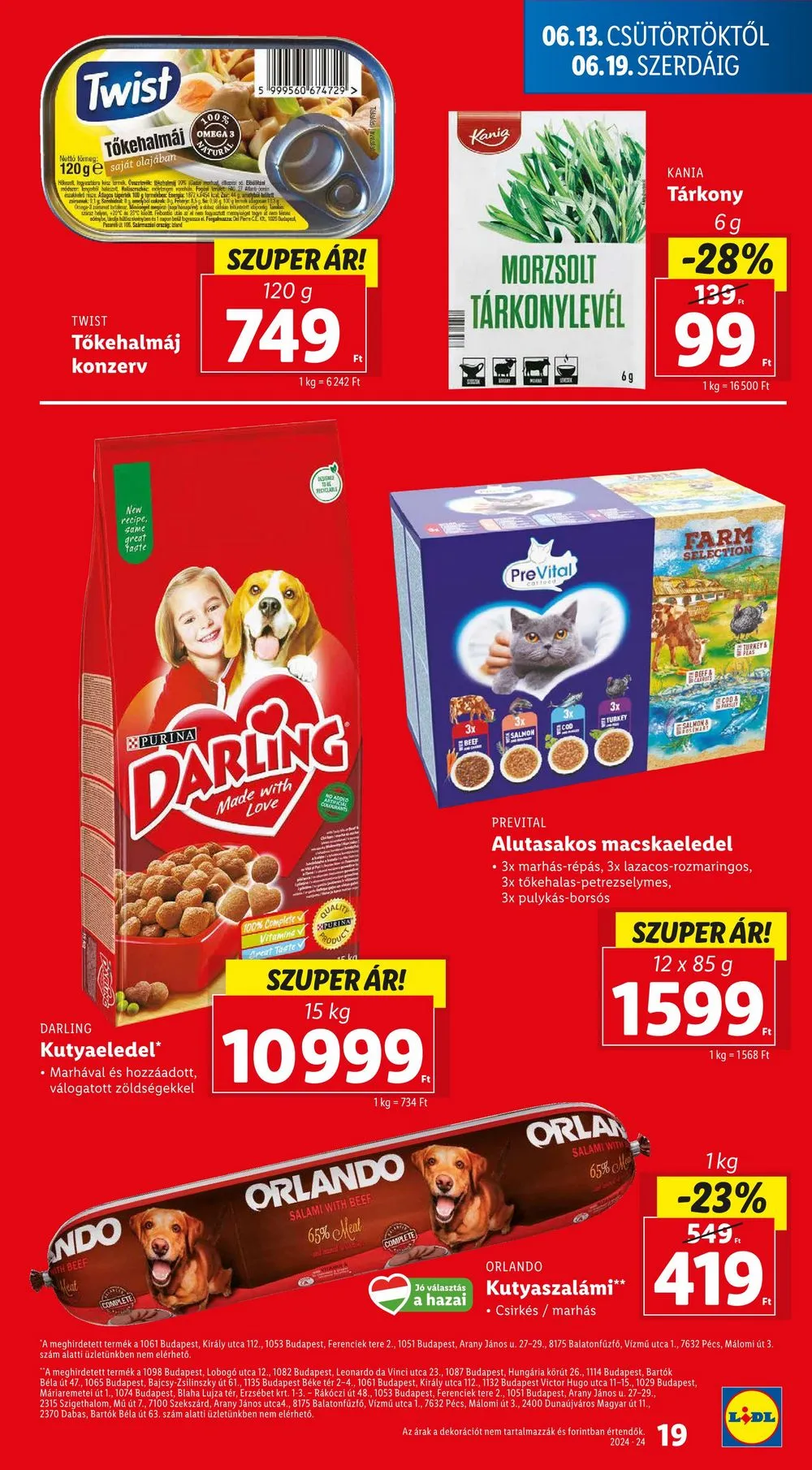 Lidl akciós újság 06.13–06.19 – 19. oldal