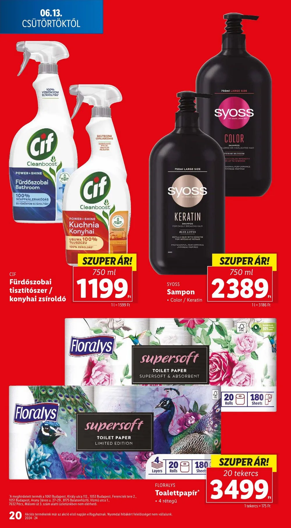 Lidl akciós újság 06.13–06.19 – 20. oldal