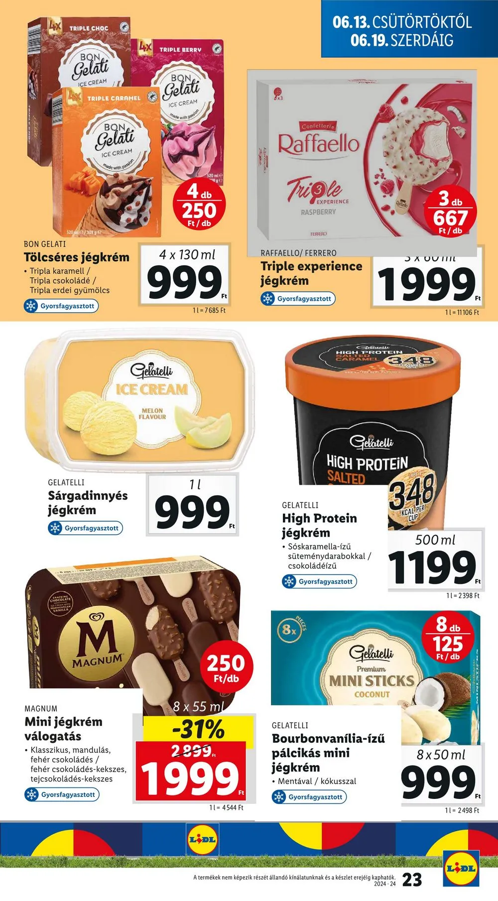 Lidl akciós újság 06.13–06.19 – 23. oldal