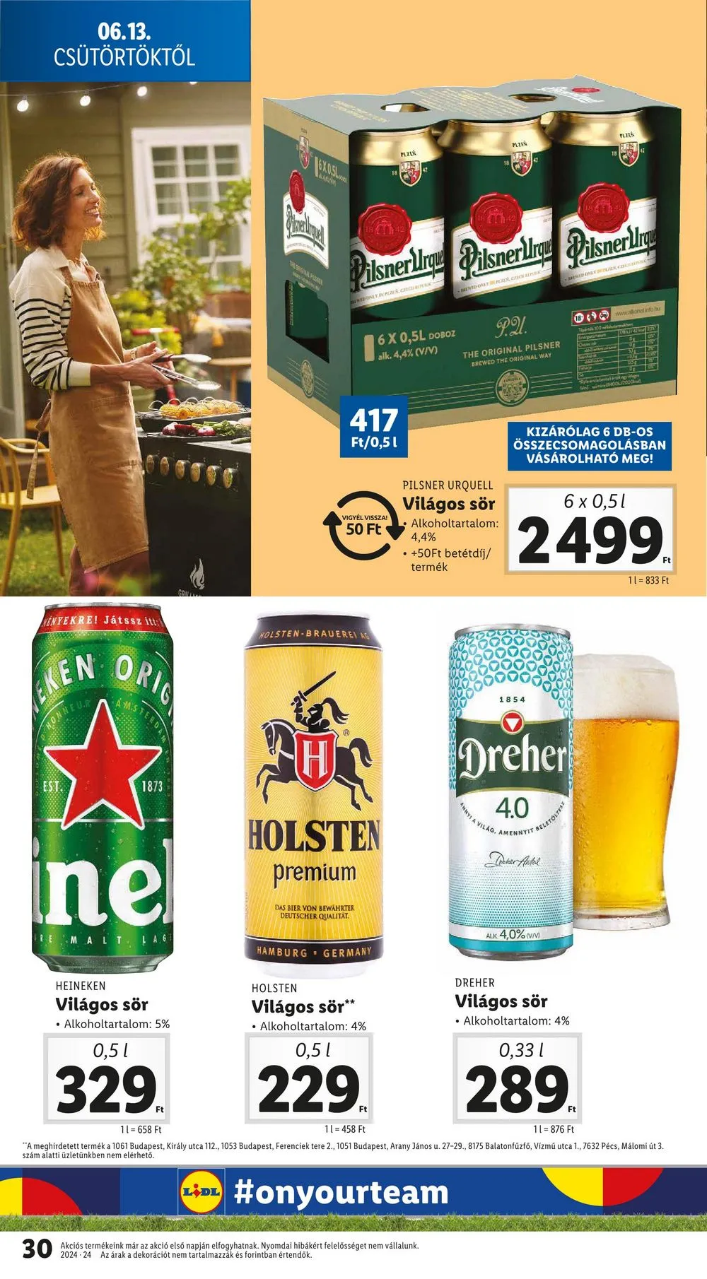 Lidl akciós újság 06.13–06.19 – 30. oldal
