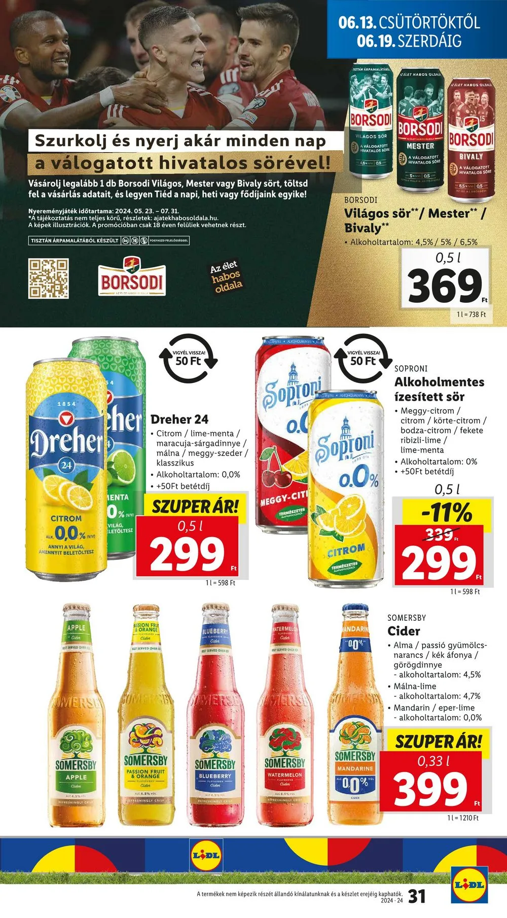Lidl akciós újság 06.13–06.19 – 31. oldal