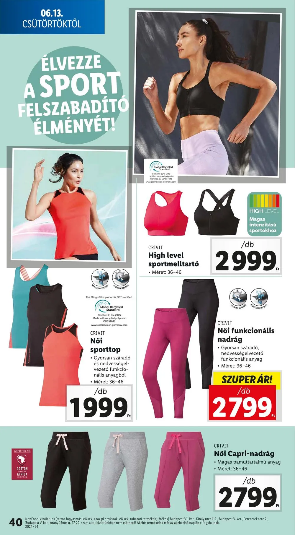 Lidl akciós újság 06.13–06.19 – 40. oldal