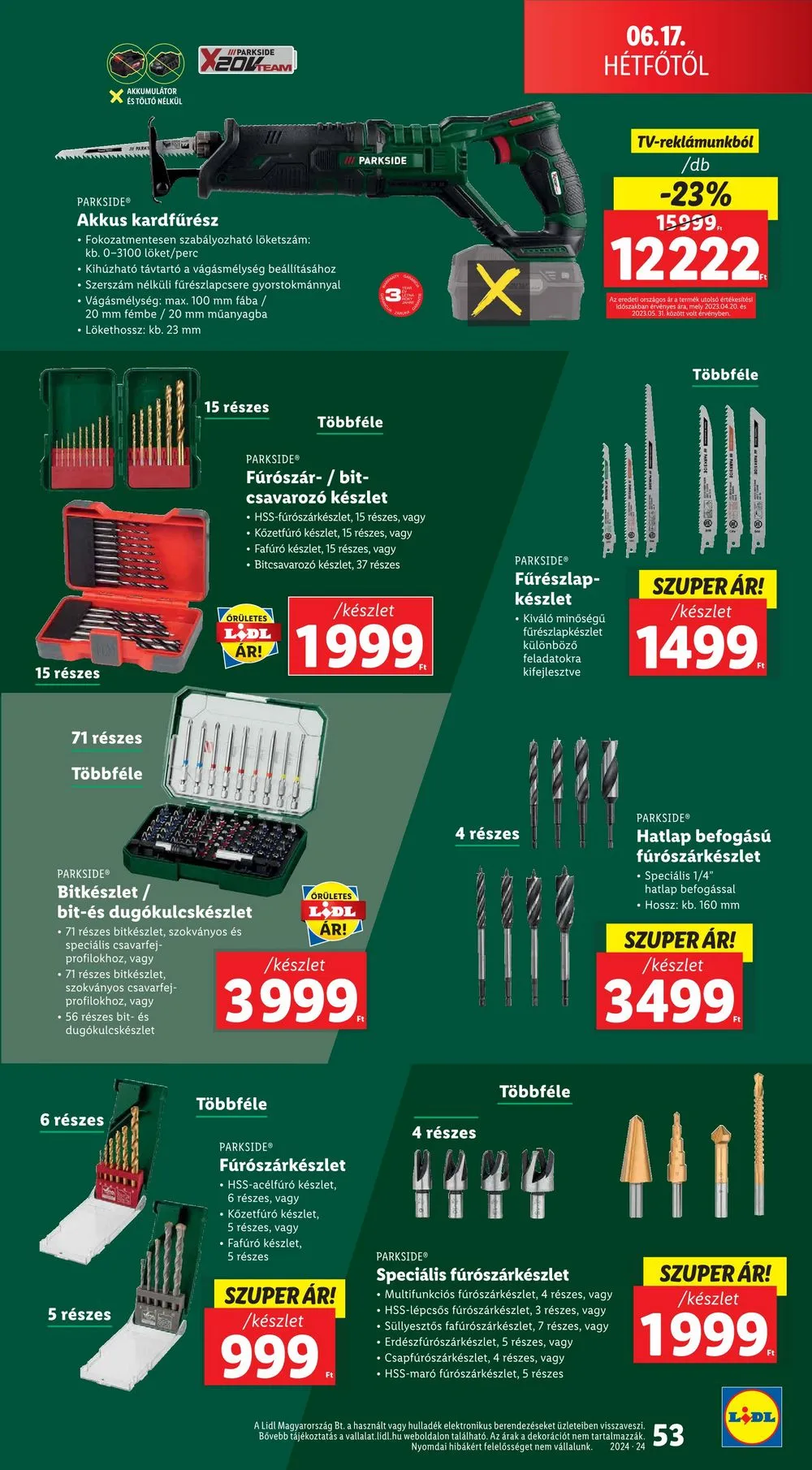 Lidl akciós újság 06.13–06.19 – 53. oldal