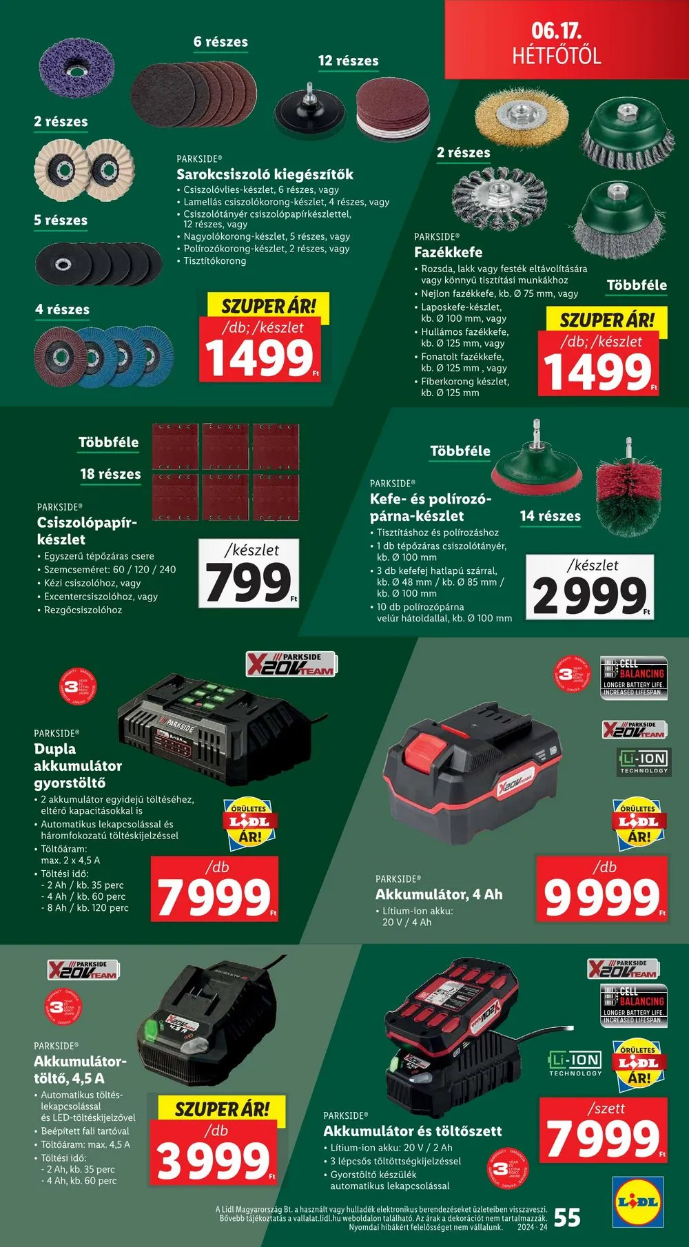 Lidl akciós újság 06.13–06.19 – 55. oldal