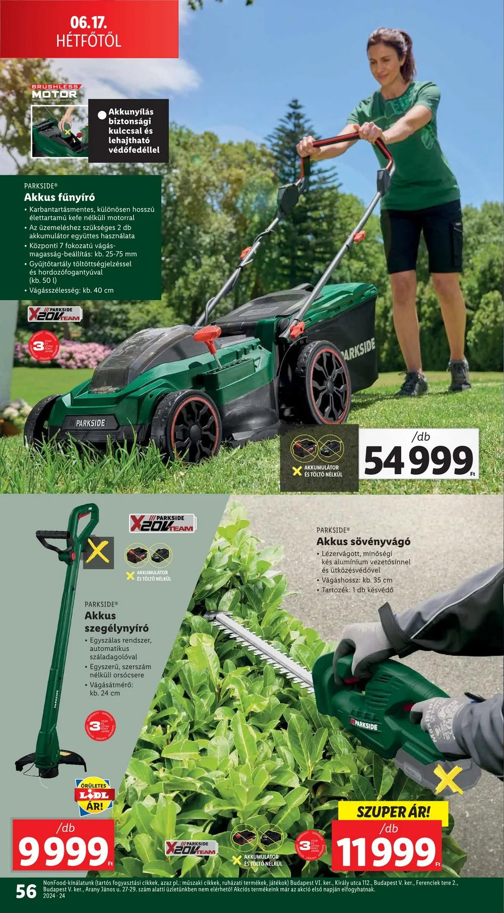 Lidl akciós újság 06.13–06.19 – 56. oldal