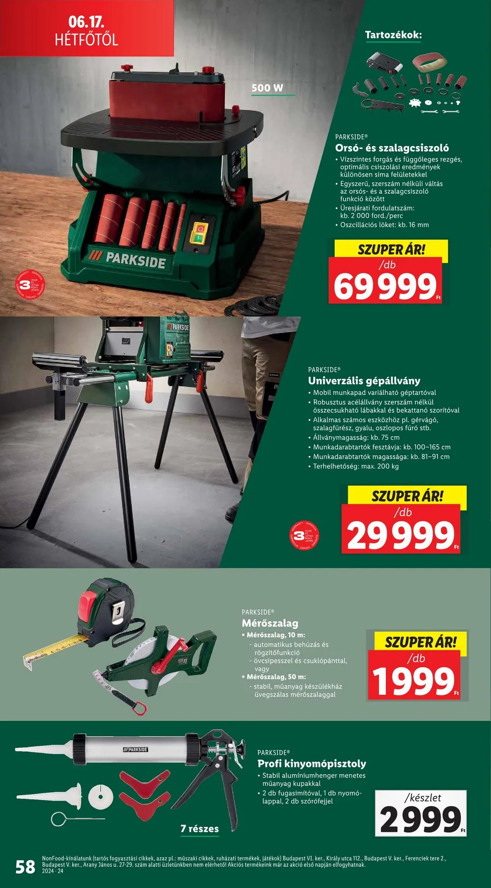 Lidl akciós újság 06.13–06.19 – 58. oldal