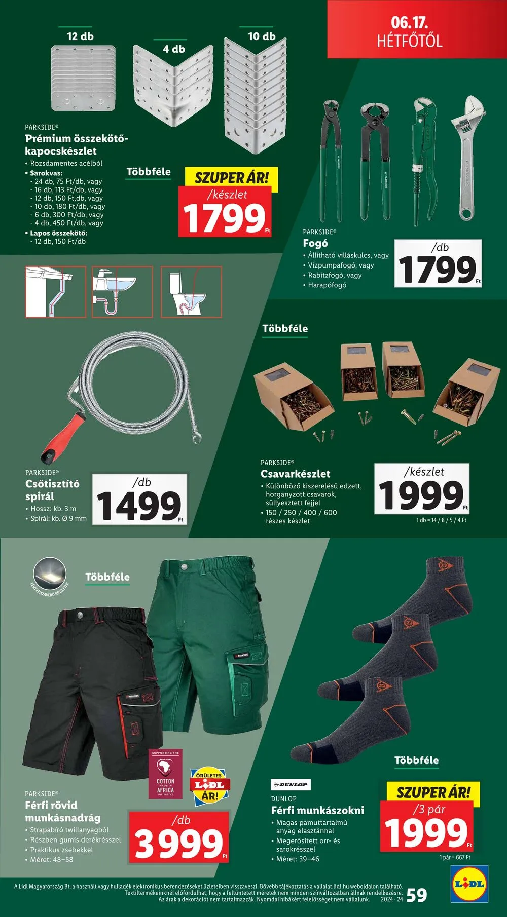 Lidl akciós újság 06.13–06.19 – 59. oldal