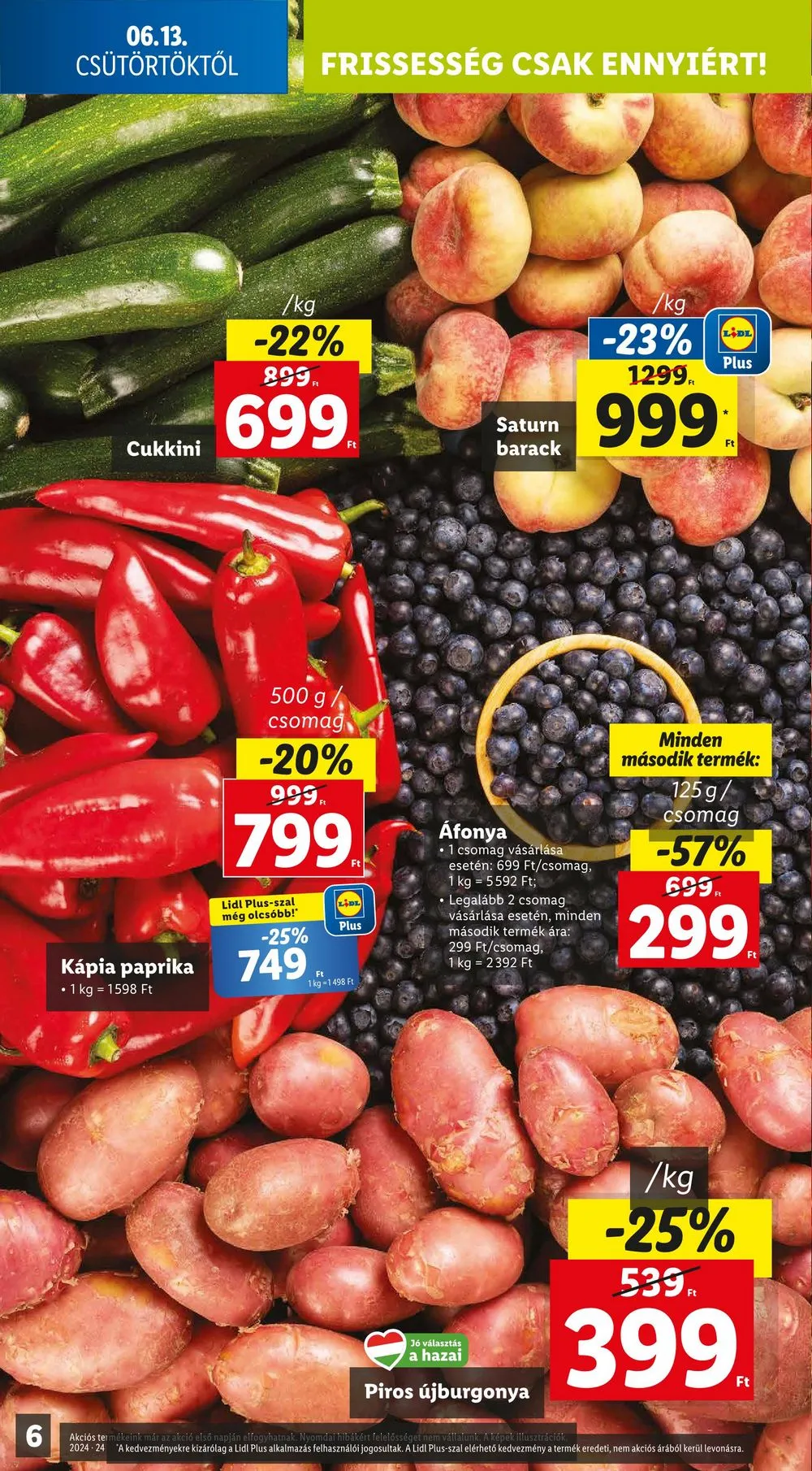 Lidl akciós újság 06.13–06.19 – 6. oldal