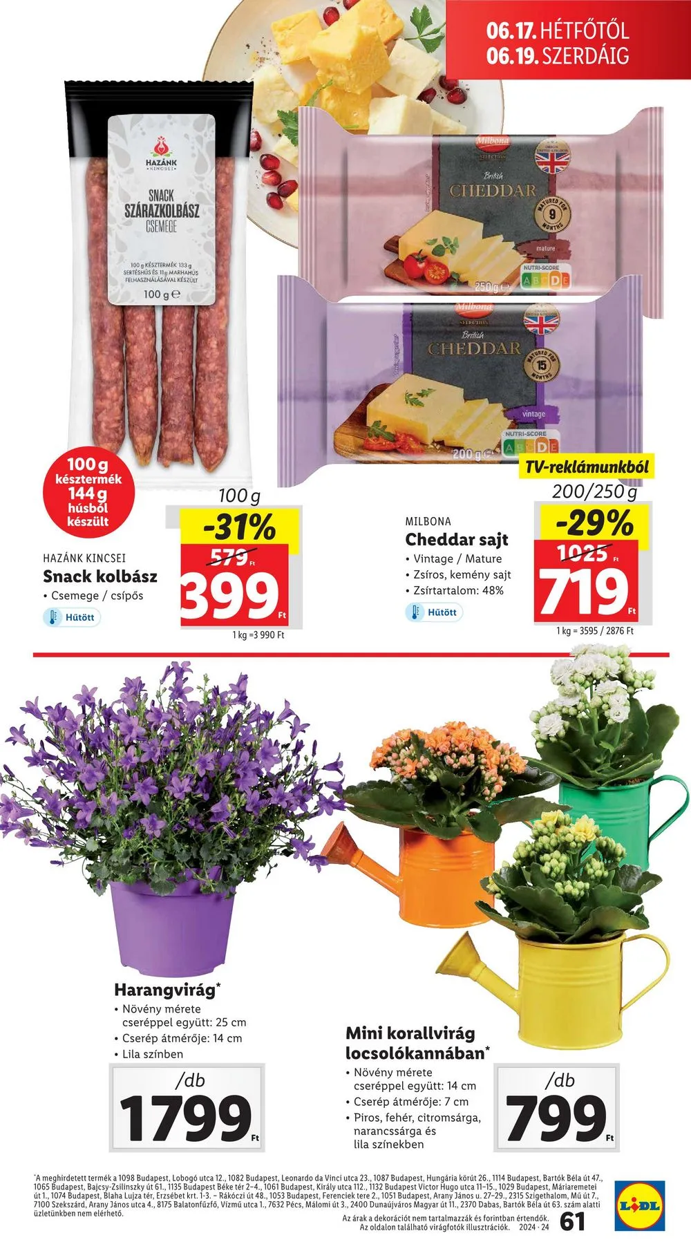 Lidl akciós újság 06.13–06.19 – 61. oldal