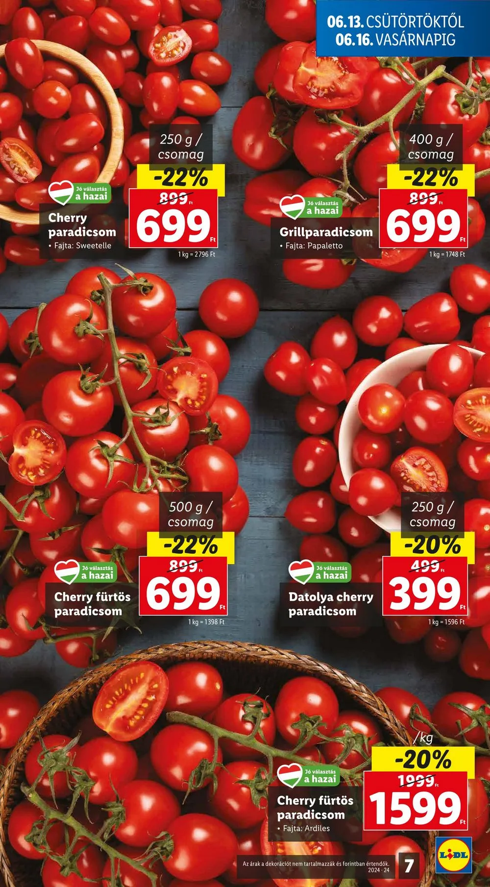 Lidl akciós újság 06.13–06.19 – 7. oldal