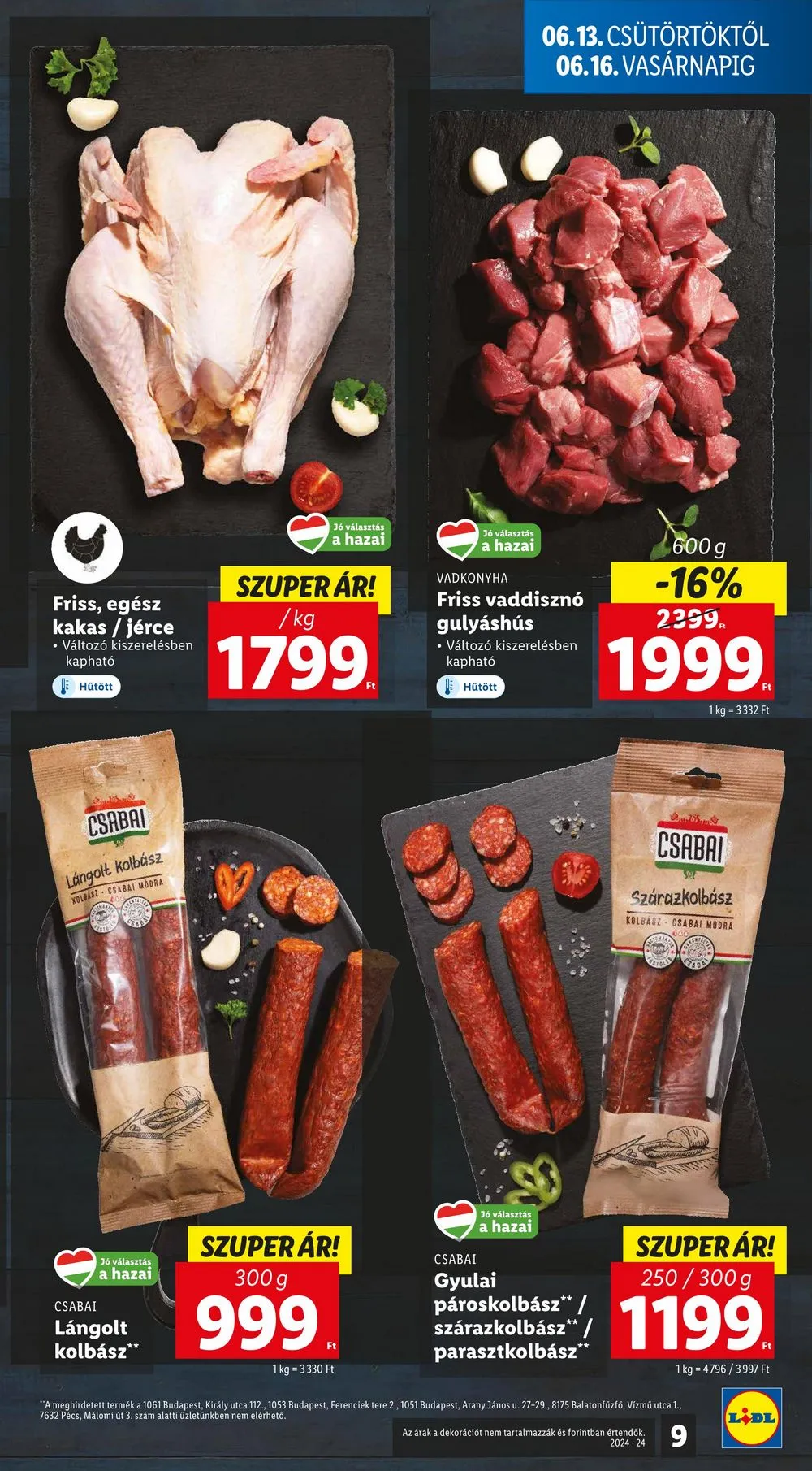 Lidl akciós újság 06.13–06.19 – 9. oldal