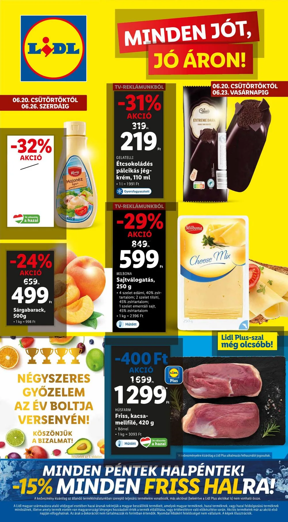 Lidl akciós újság 06.20–06.26