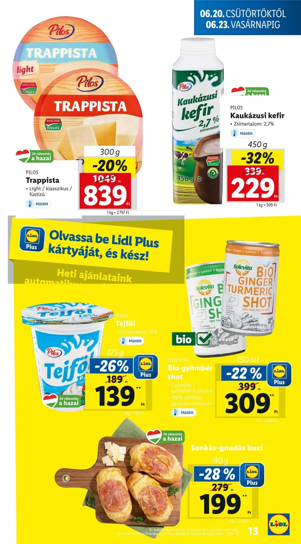 Lidl akciós újság 06.20–06.26 – 13. oldal