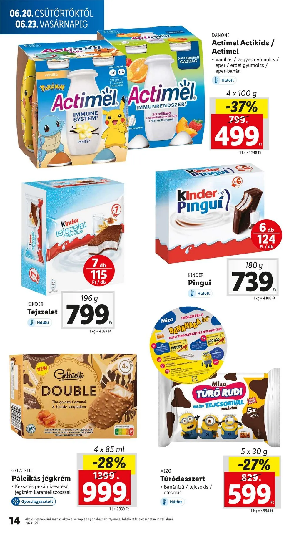 Lidl akciós újság 06.20–06.26 – 14. oldal