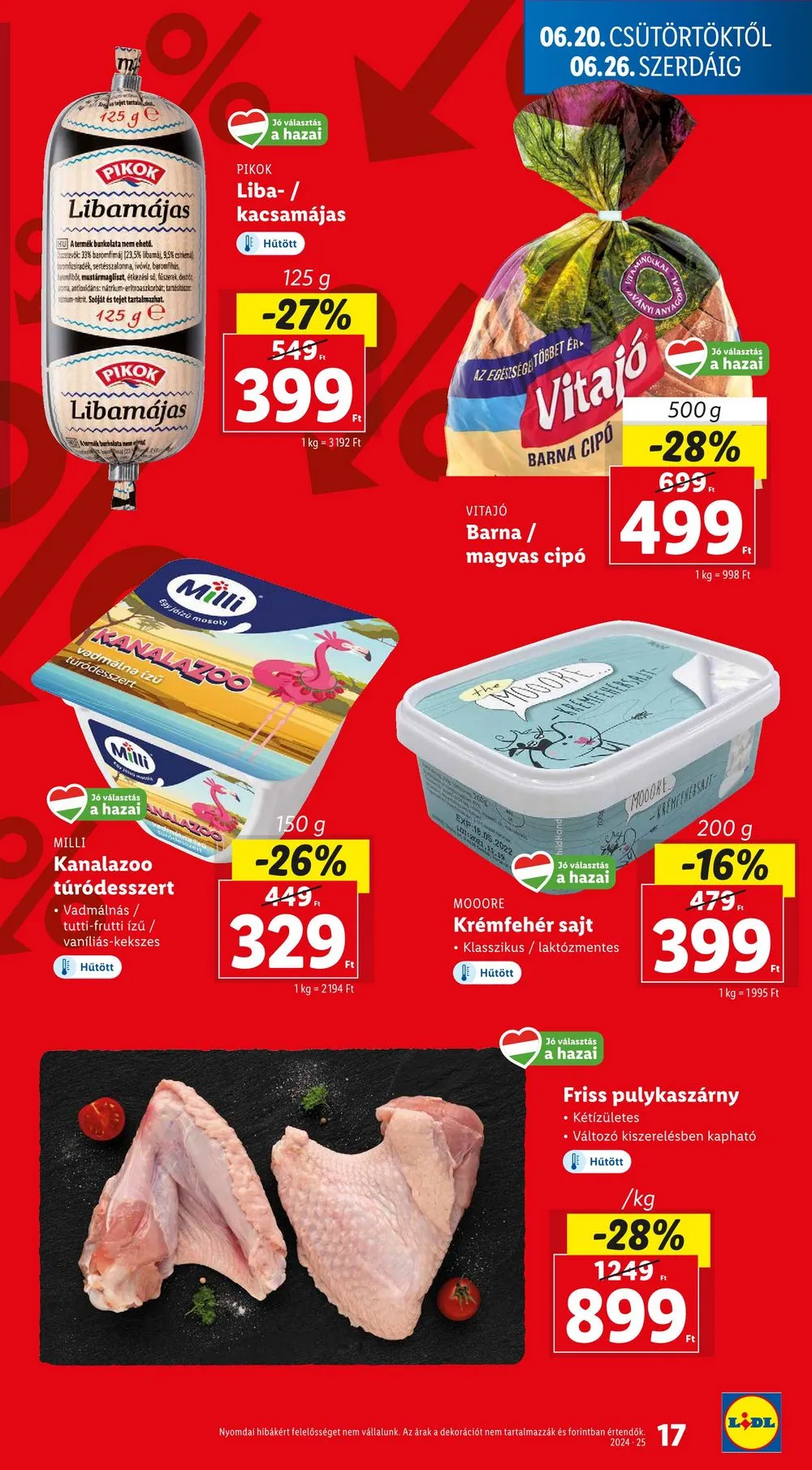 Lidl akciós újság 06.20–06.26 – 17. oldal