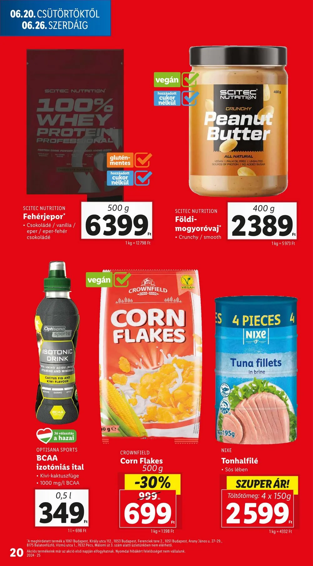 Lidl akciós újság 06.20–06.26 – 20. oldal