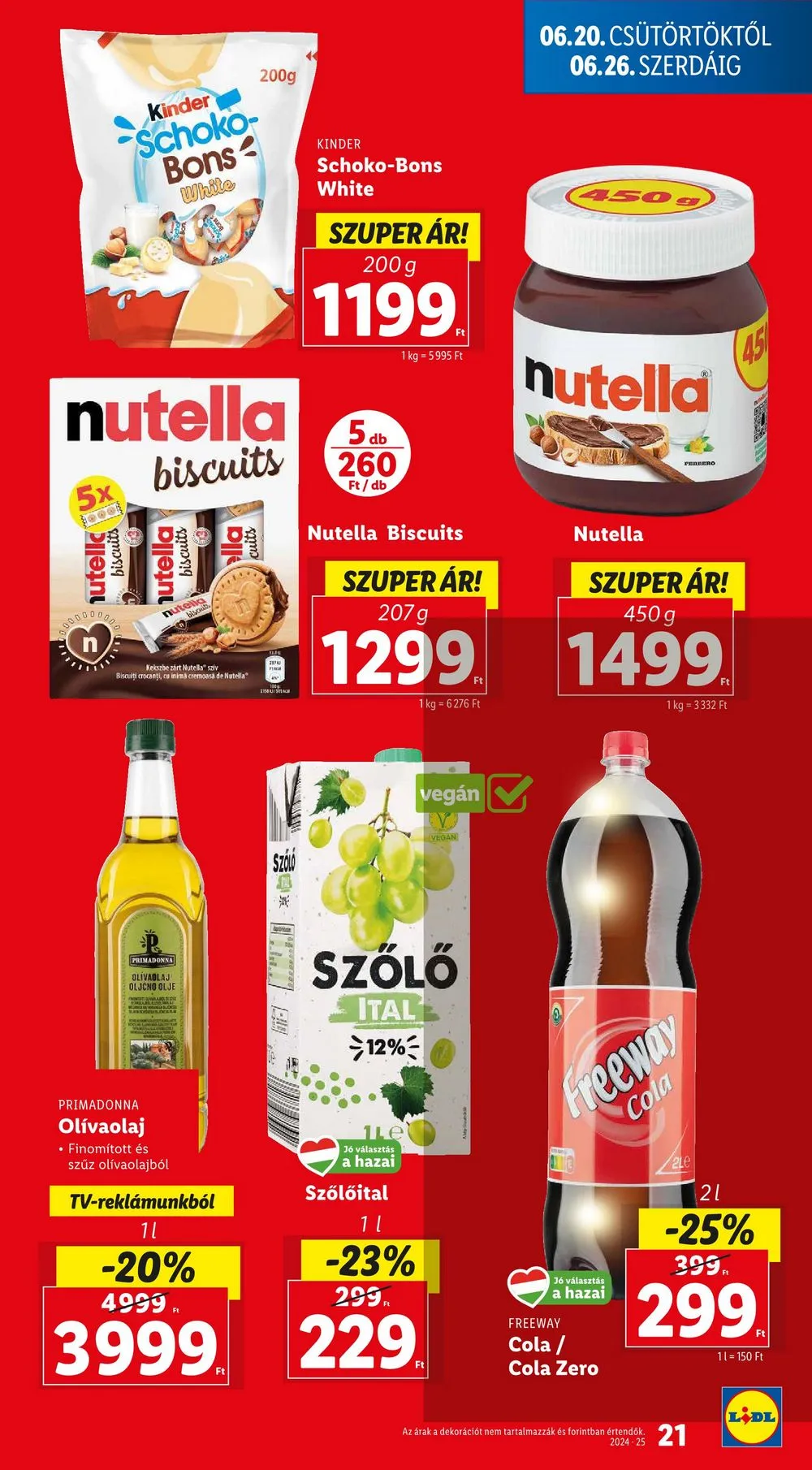 Lidl akciós újság 06.20–06.26 – 21. oldal
