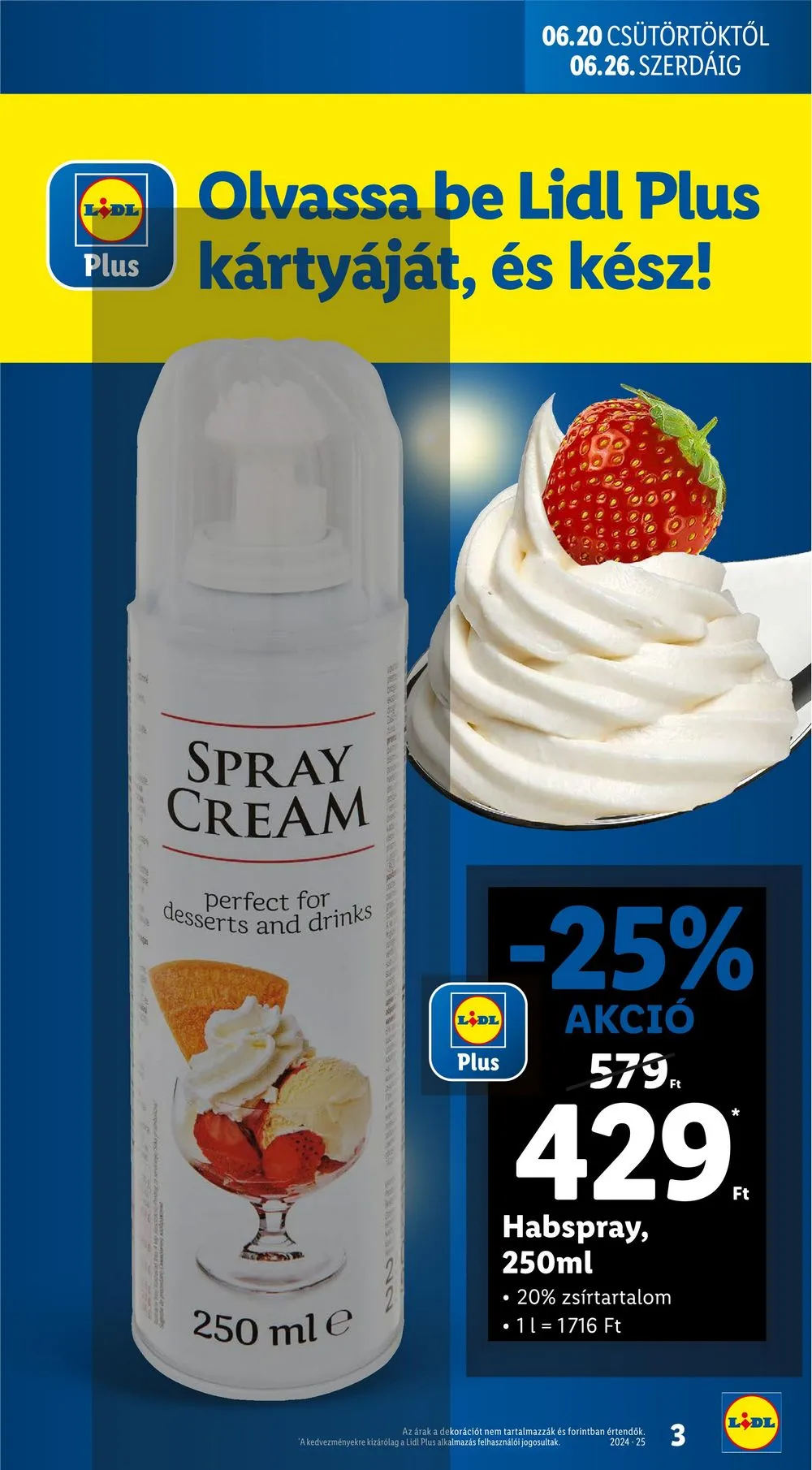 Lidl akciós újság 06.20–06.26 – 3. oldal