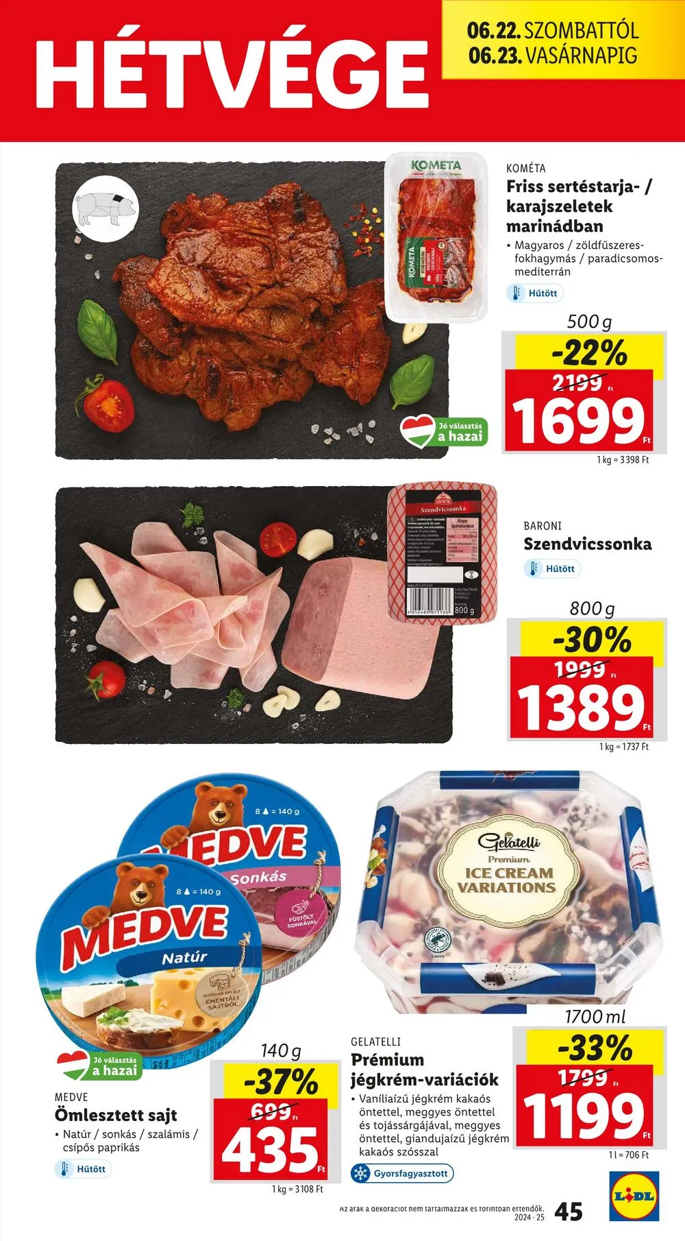 Lidl akciós újság 06.20–06.26 – 45. oldal