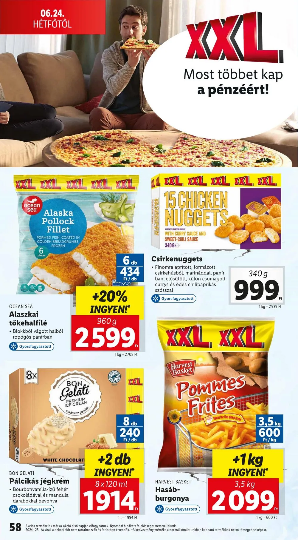 Lidl akciós újság 06.20–06.26 – 58. oldal