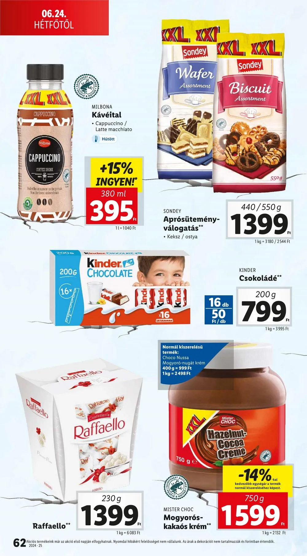 Lidl akciós újság 06.20–06.26 – 62. oldal