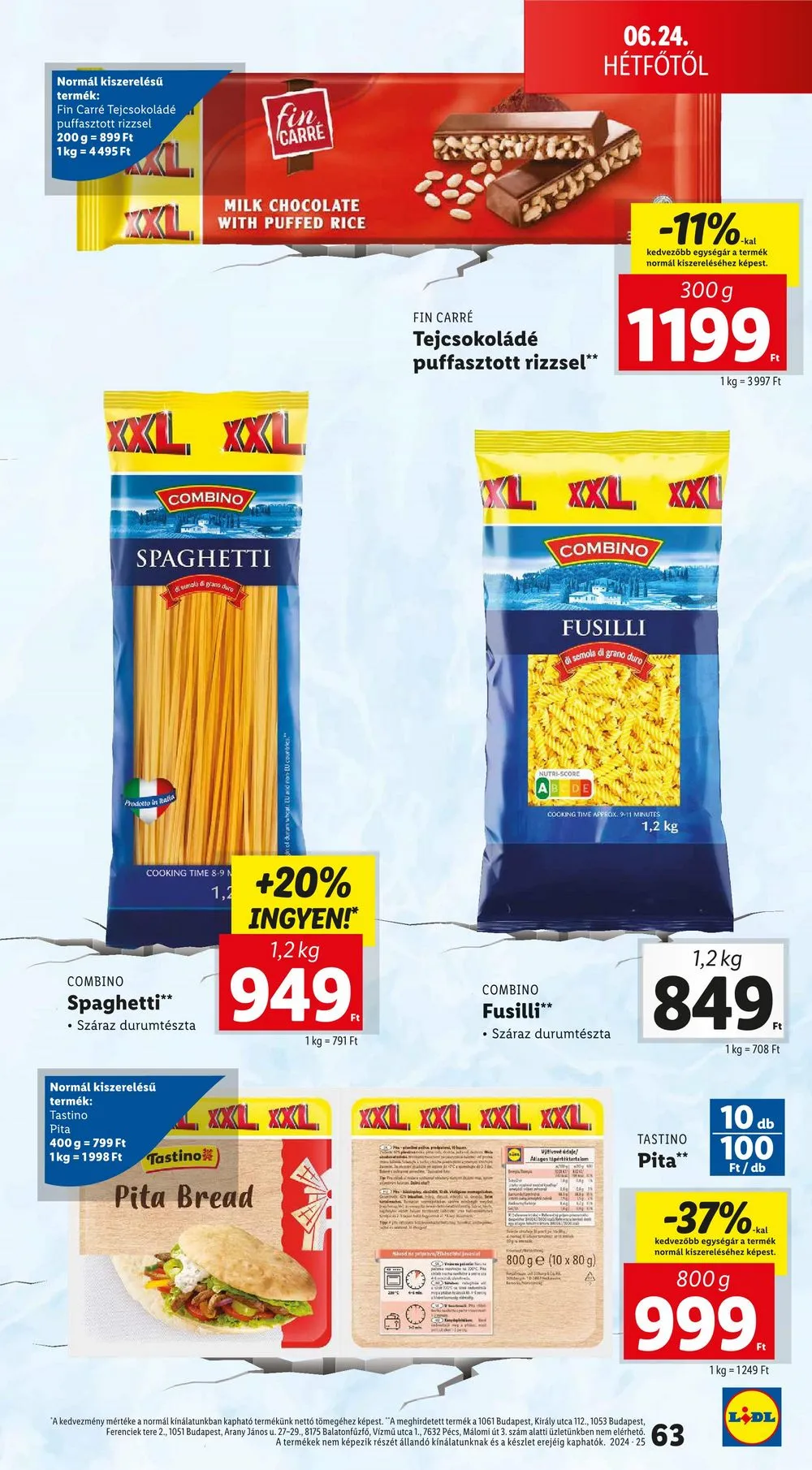 Lidl akciós újság 06.20–06.26 – 63. oldal