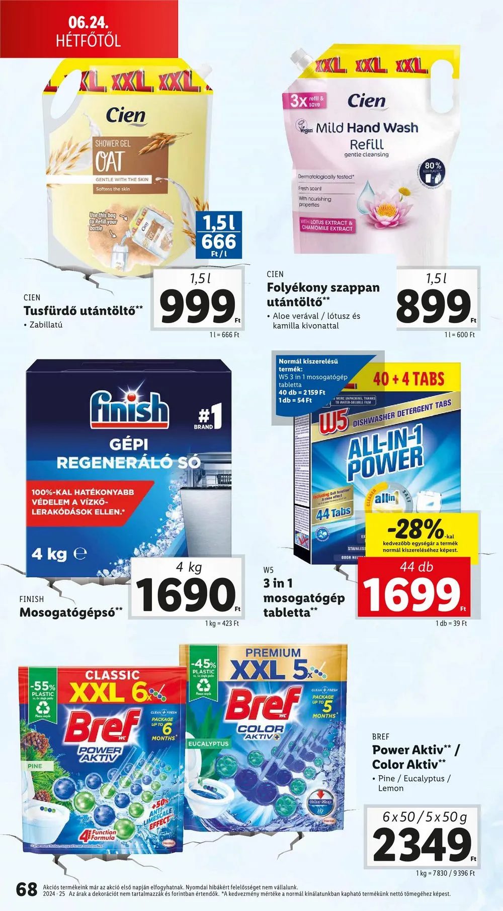 Lidl akciós újság 06.20–06.26 – 68. oldal