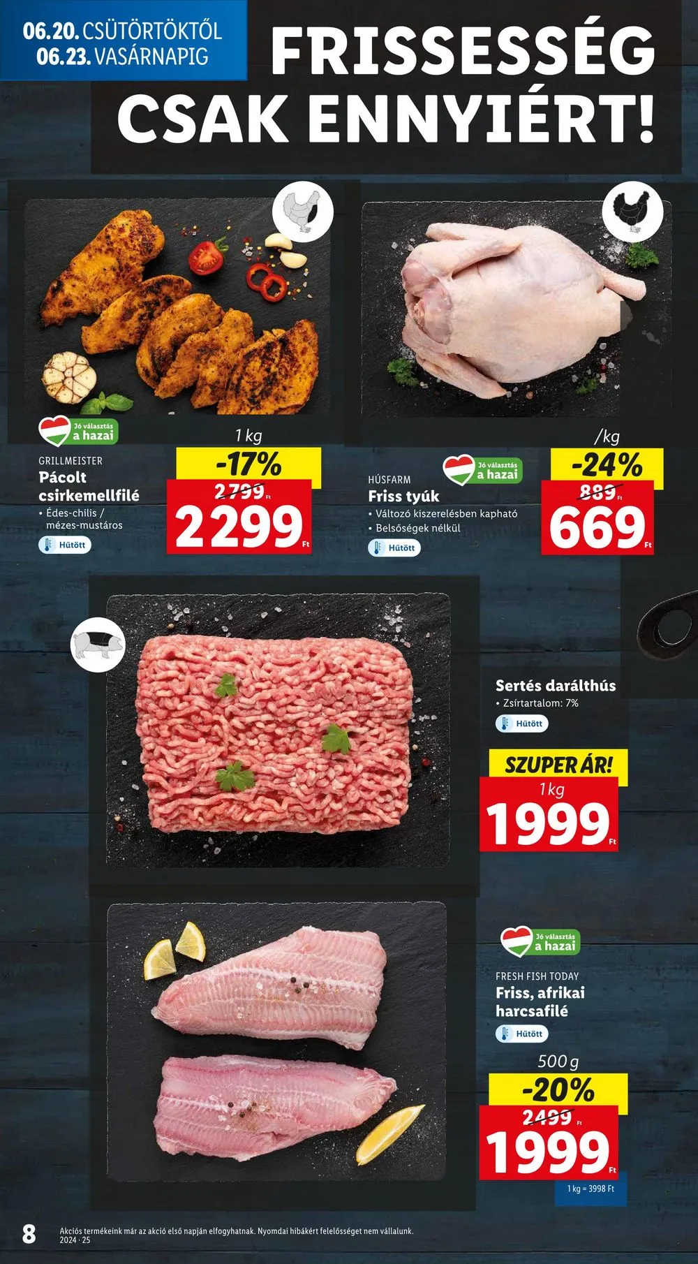Lidl akciós újság 06.20–06.26 – 8. oldal