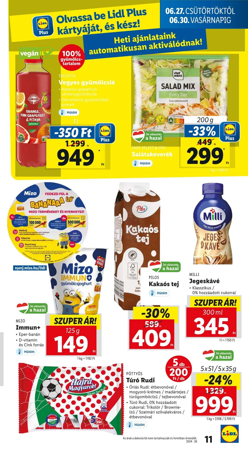 Lidl akciós újság 06.27–07.03 – 11. oldal