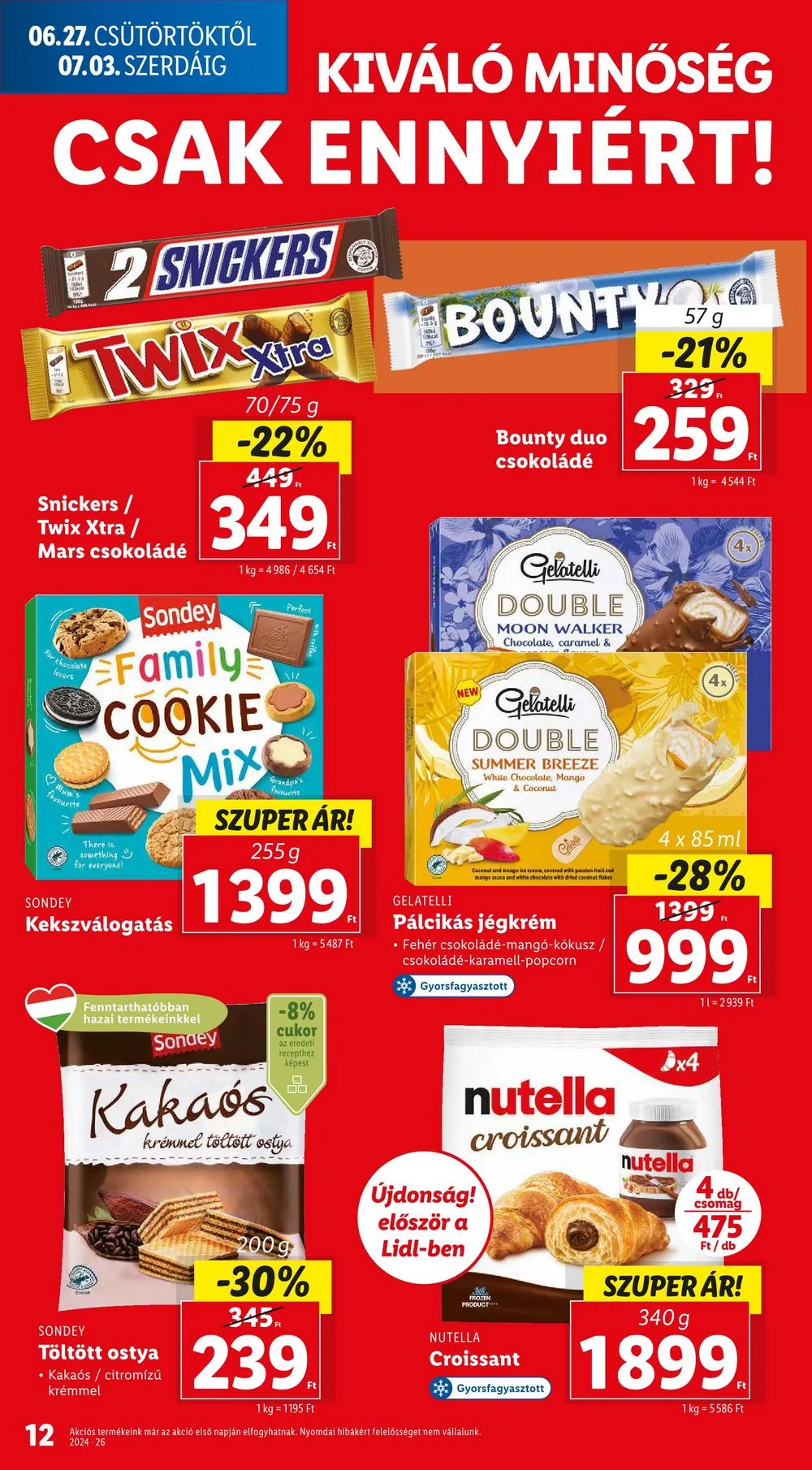 Lidl akciós újság 06.27–07.03 – 12. oldal